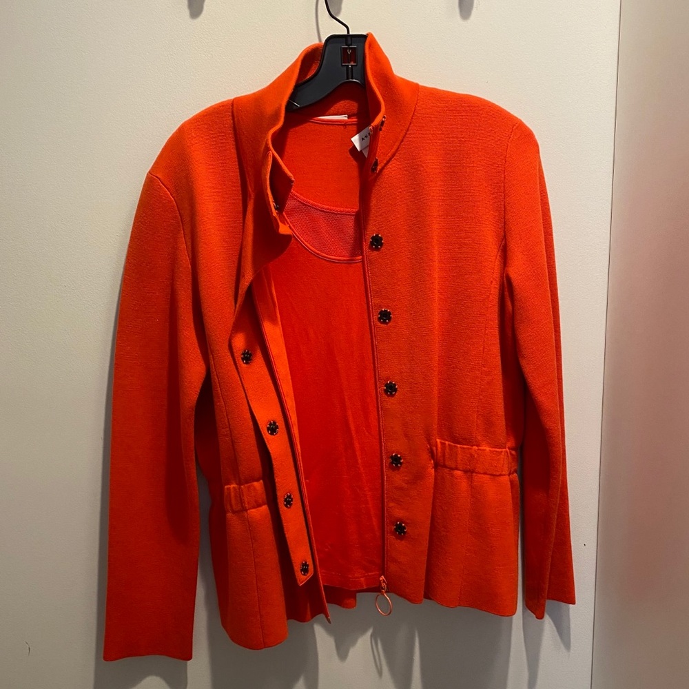 Akris Punto jacket and shirt set